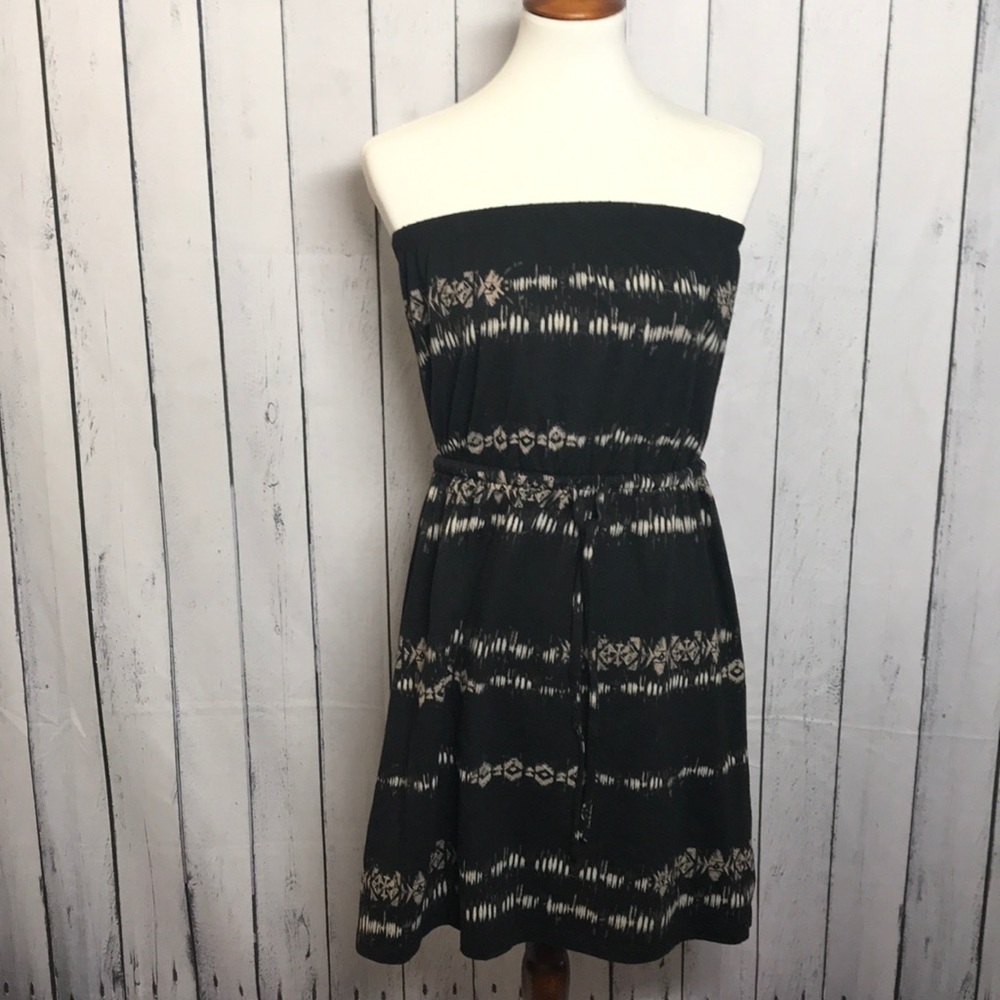 Cute Mossimo Romper Dress Black & Cream